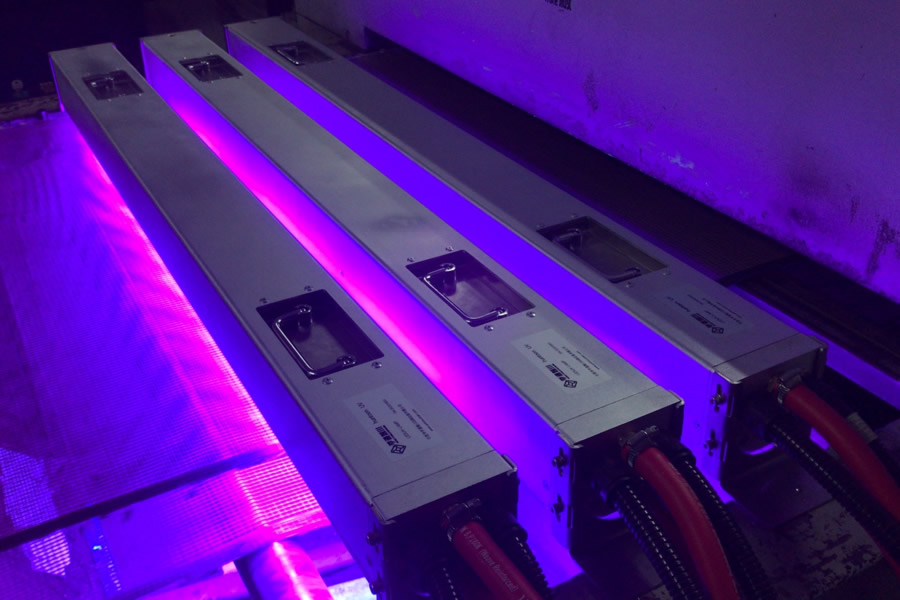 Offset press energy saving and environmental protection LED UV drying equipment